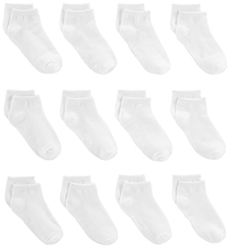 Simple Joys by Carter's Unisex Baby Socken, 12 Paar, Weiß, 12-24 Monate von Simple Joys by Carter's