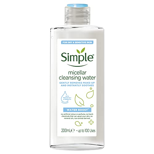 Simple Feuchtigkeitsspendendes Mizellenreinigungswasser, 200 ml von Simple