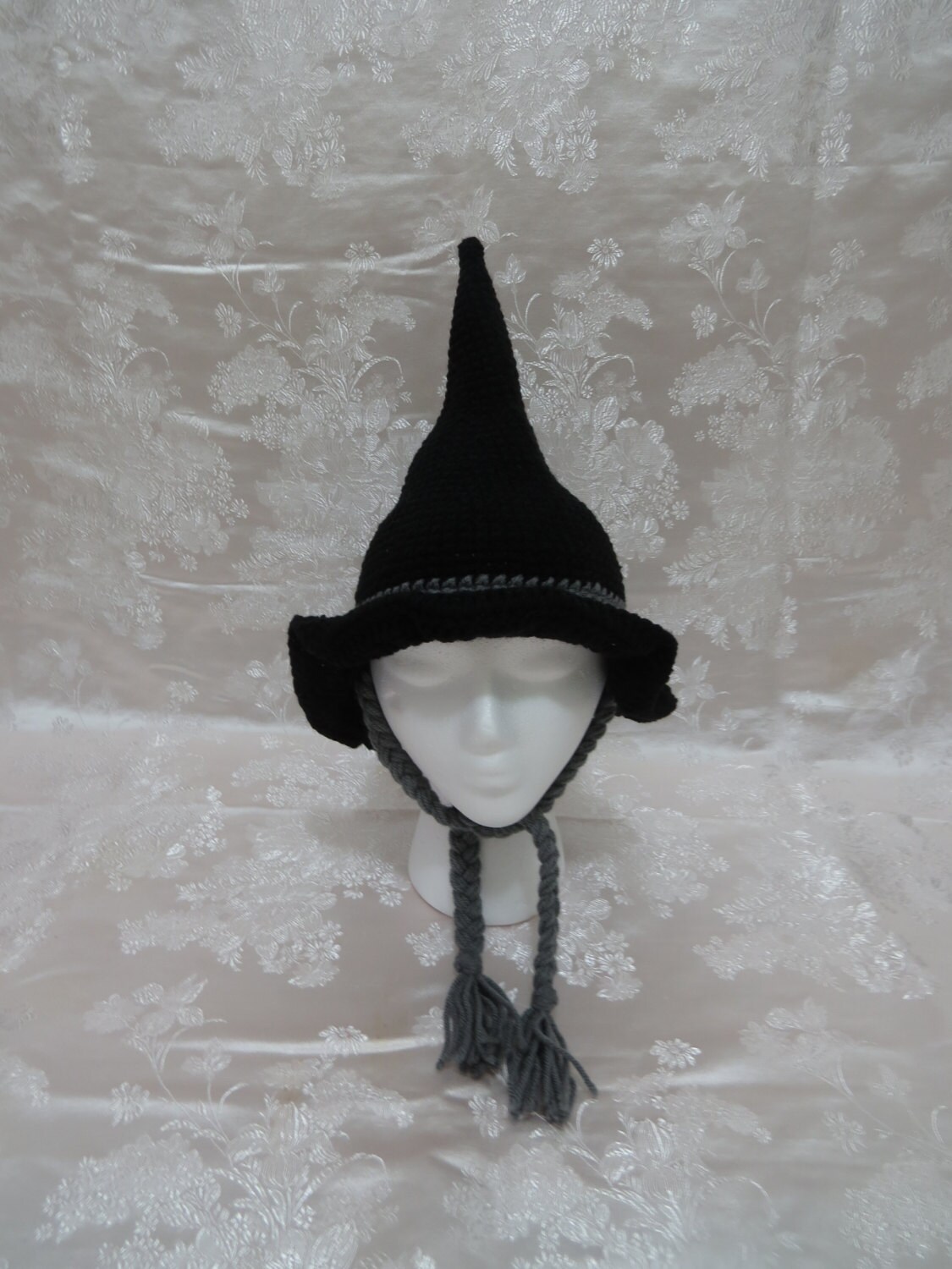 Gehäkelter Zauberer Hut, Halloween Kostüm Handgemachte Hexenhut von SimpleCreationsLLM