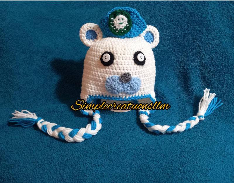 Oktonauten Kapitän Seepocken Hut Gehäkelt Handgemachtes Kostüm Für Säuglinge Und Kleinkinder von SimpleCreationsLLM