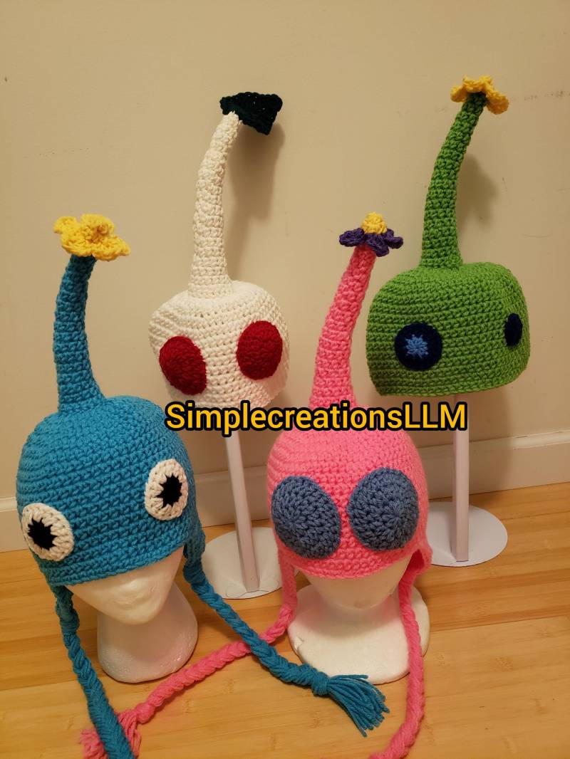 Pikmin Hut Zu Häkeln Nintendo Spiel Inspiriert, Made To Order von SimpleCreationsLLM