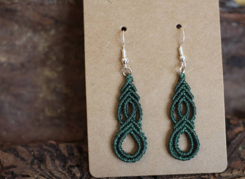 Makramee Ohrringe von SimpleKnotsAtelier