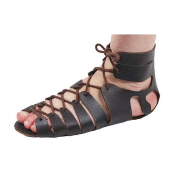 Römer Sandalen Ledersandalen Gladiator Kit von SimpleWayLeatherKits