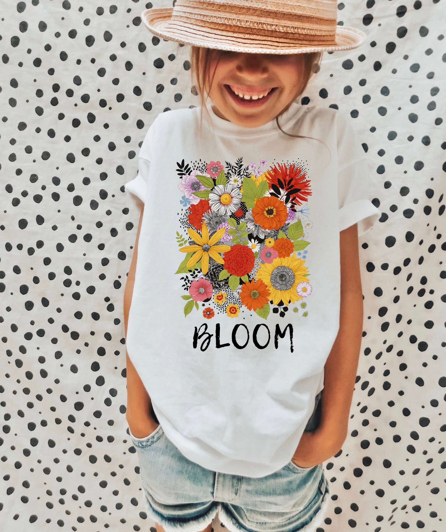 Blumen-Shirt Kleinkind, Kleinkind Tshirt, Kleinkind-Mädchen-Shirt, Kleinkind-Mädchen-T-stück, Kleinkind-Shirt, 3T Mädchen-Kleidung, T-Shirt 5T von SimpleandSweetbyAly