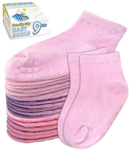 Simply Kids Stoppersocken Baby I Krabbelsocken Baby Socken 6-12 Monate Antirutschsocken Baby Abs Babysocken von Simply Kids