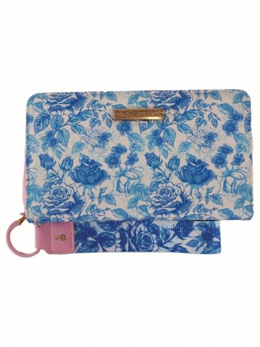 Simply Southern Designer-Geldbörse mit passendem Schlüsselanhänger, Rose, modisch von Simply Southern