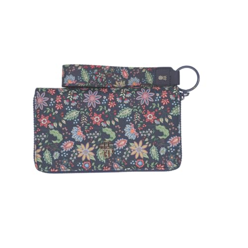 Simply Southern Designer-Geldbörse mit passendem Schlüsselanhänger, SPC Flower, modisch von Simply Southern