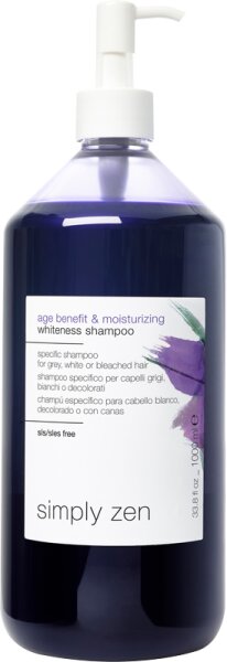 Simply Zen Age Benefit & Moisturizing Whiteness Shampoo 1000 ml von Simply Zen