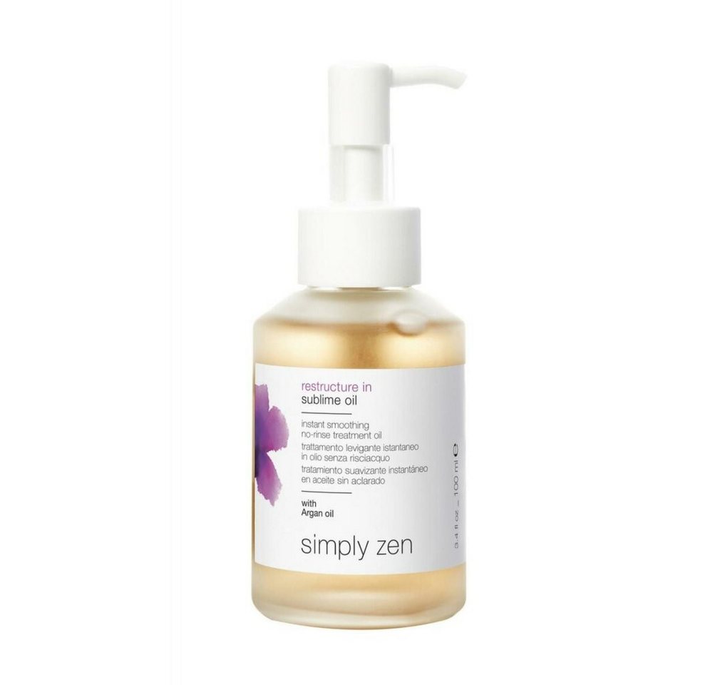 Simply Haarpflege-Set Tratament pentru par Restructure In Sublime Oil, 100ml Simply Haarpflege-Set Tratament pentru par Restructure In Sublime Oil, 100ml von Simply