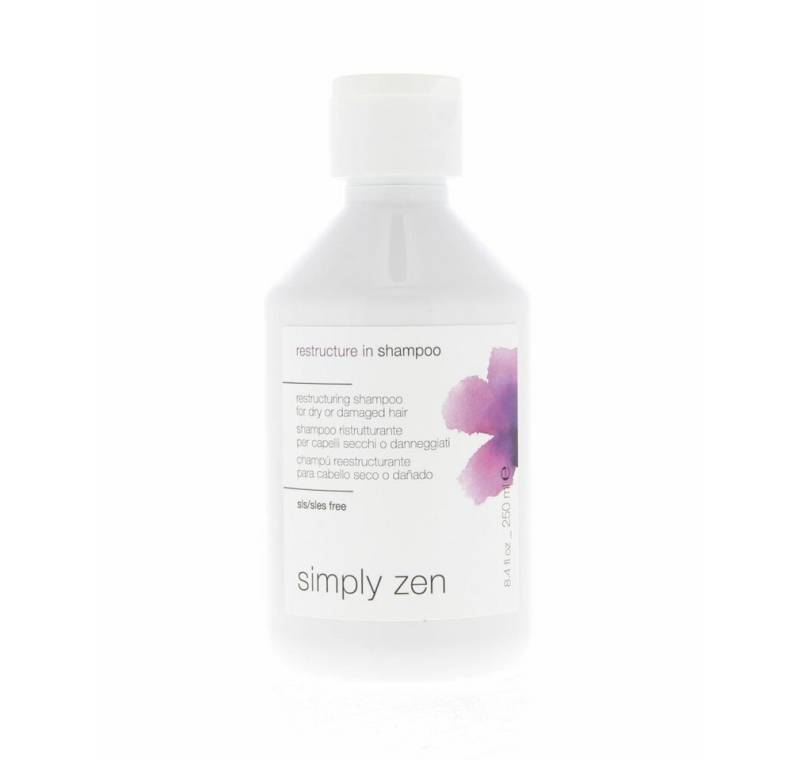 Simply Haarshampoo Restructure In Hair Shampoo für die Reparatur 250 ml von Simply
