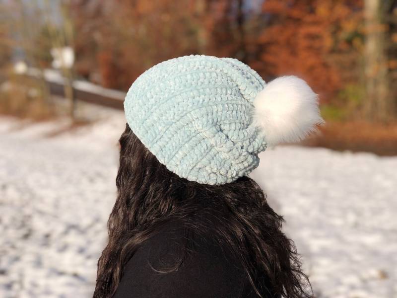 Erwachsene Wintermütze, Jughead Mütze, Slouchy Mütze Frauen, Herren Hand Häkelmütze, Häkeln Mütze von SimplyAndHandmade