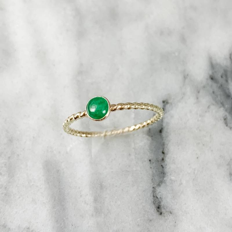 Gold Filled Seilring Edelstein Ring Zu Stapeln von SimplyChicJewelry86