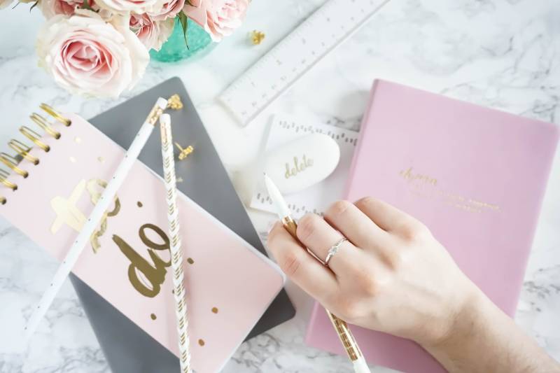 Herkimer Diamant Ring Sterling Silber, Gold Oder Rosegold von SimplyChicJewelry86