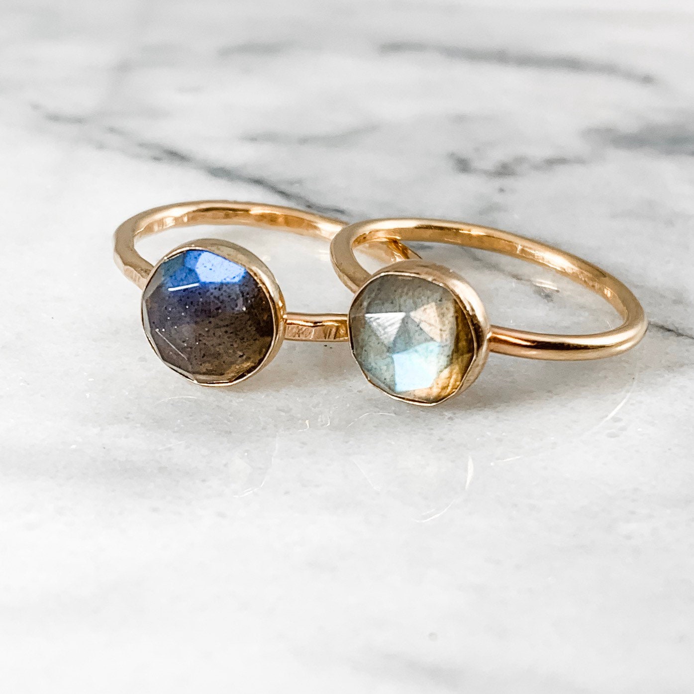 Rosenschliff Labradorit Ring Rosegold Filled Edelstein Schmuck Rosenschliff Labradorit Ring Rosegold Filled Edelstein Schmuck von SimplyChicJewelry86