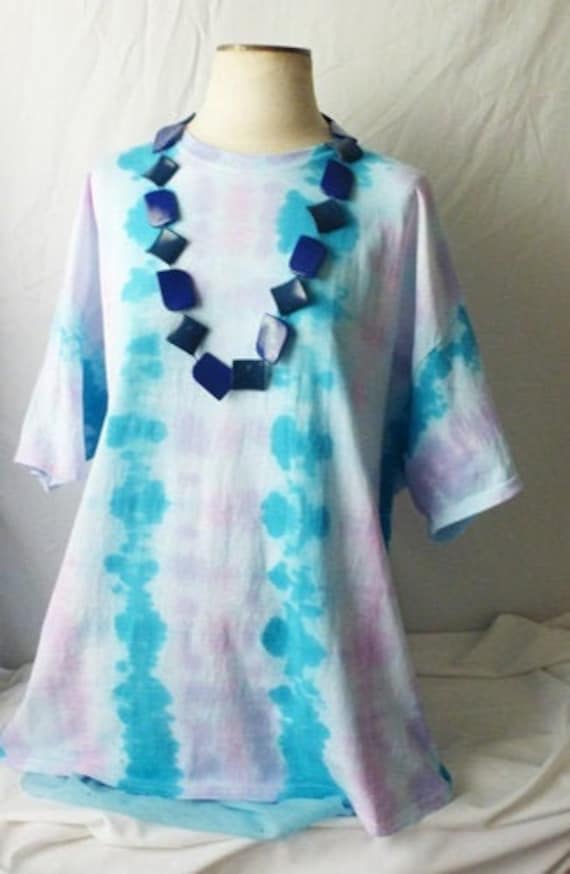 Tie Dye Damen Plus Size T-Shirt Rundhalsausschnitt Größe 2x Groß von SimplyGailDecoArts