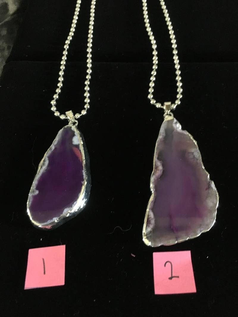 stein/Achat Anhänger Halskette von SimplyGinas