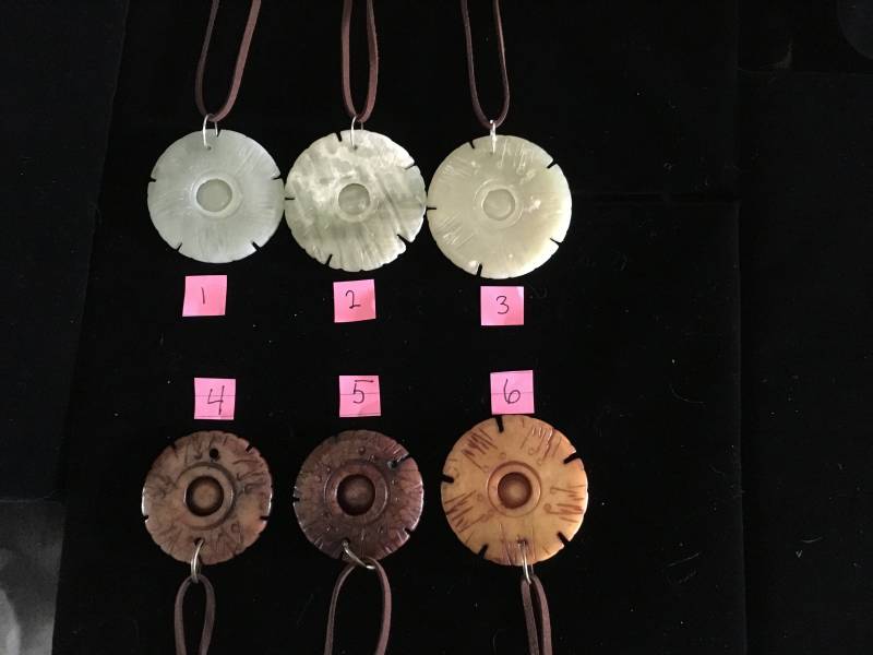 stein Medaillon/Anhänger Halskette stein Medaillon/Anhänger Halskette von SimplyGinas