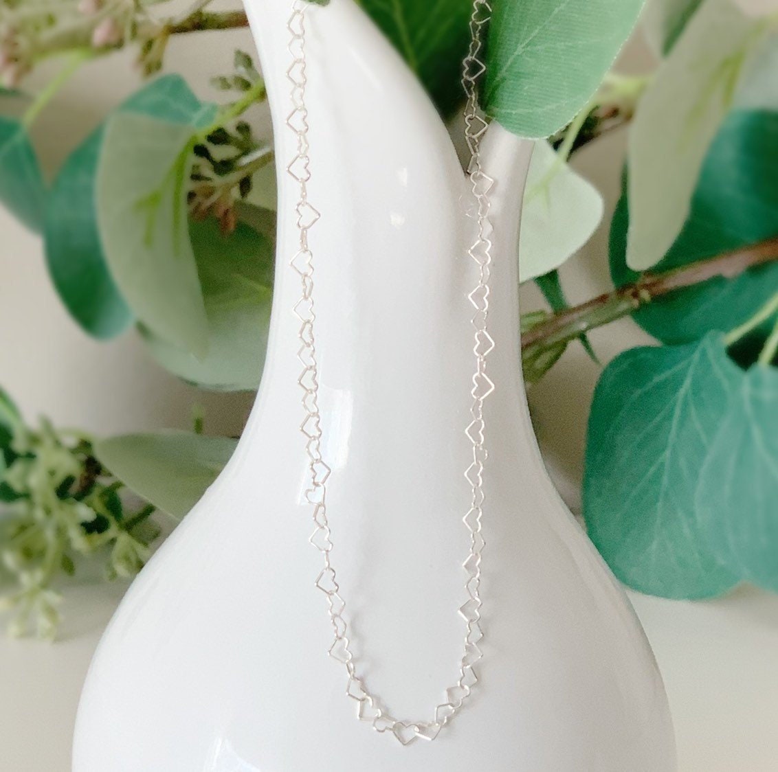 Zierliche Halskette | Ineinandergreifende Herzen Layering Gold Gefüllt Sterling Silber von SimplyHookedJewelry