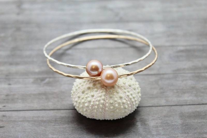 Edison Perlen Armreif von SimplyKaiJewelry