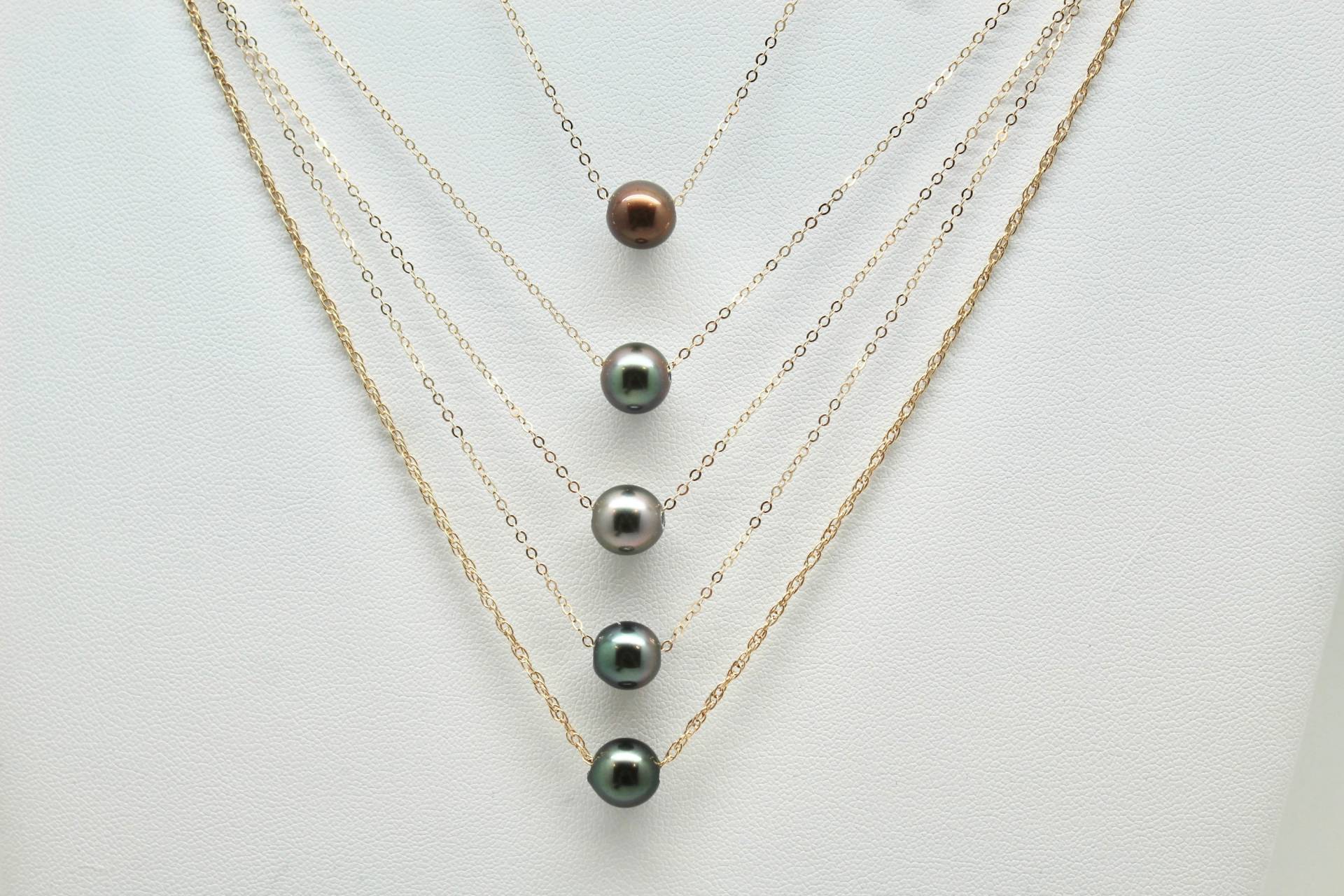 Floating Tahiti Perlenkette von SimplyKaiJewelry