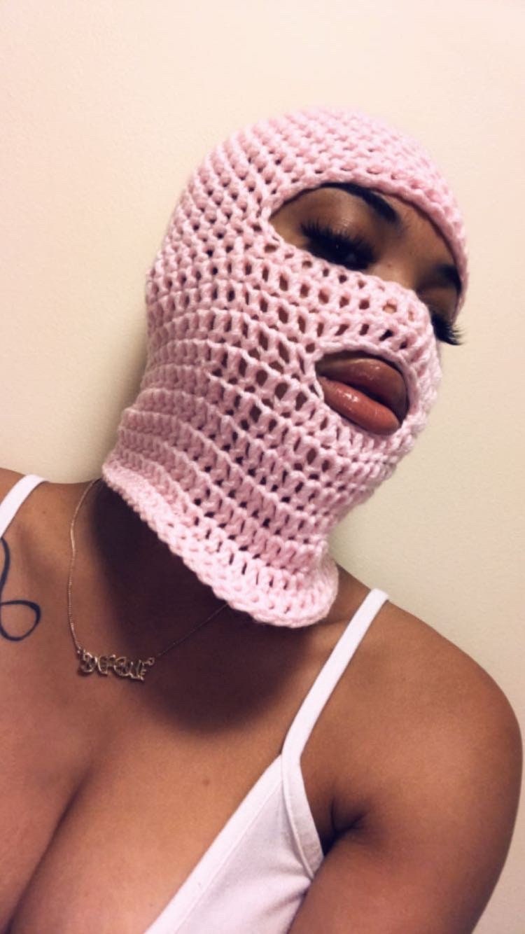 Gehäkelte Unisex Gesichtsmaske, Balaclava, Ski Maske von SimplyKnotCrohet