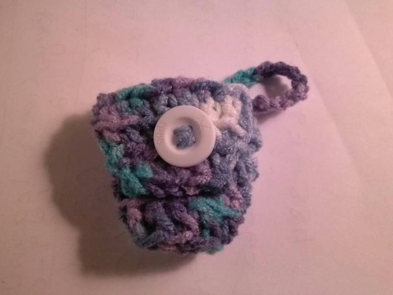 Mini-Münzbeutel, Richtige Größe, Kleingeld-Geldbörse, Gehäkelte Schlüsselanhänger, Fotografie-Requisiten, Handgefertigte Tasche, Geldbörse von SimplyKnotsNStitches