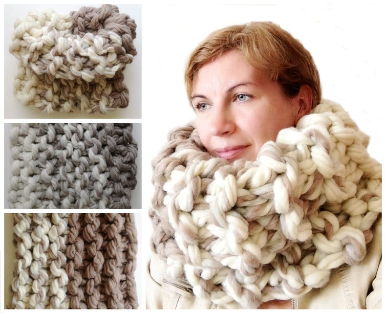 Schlauchschal Loop Super Chunky Unendlichkeitsschal Schlauchschal Loop Super Chunky Unendlichkeitsschal von SimplyLifeHandmade