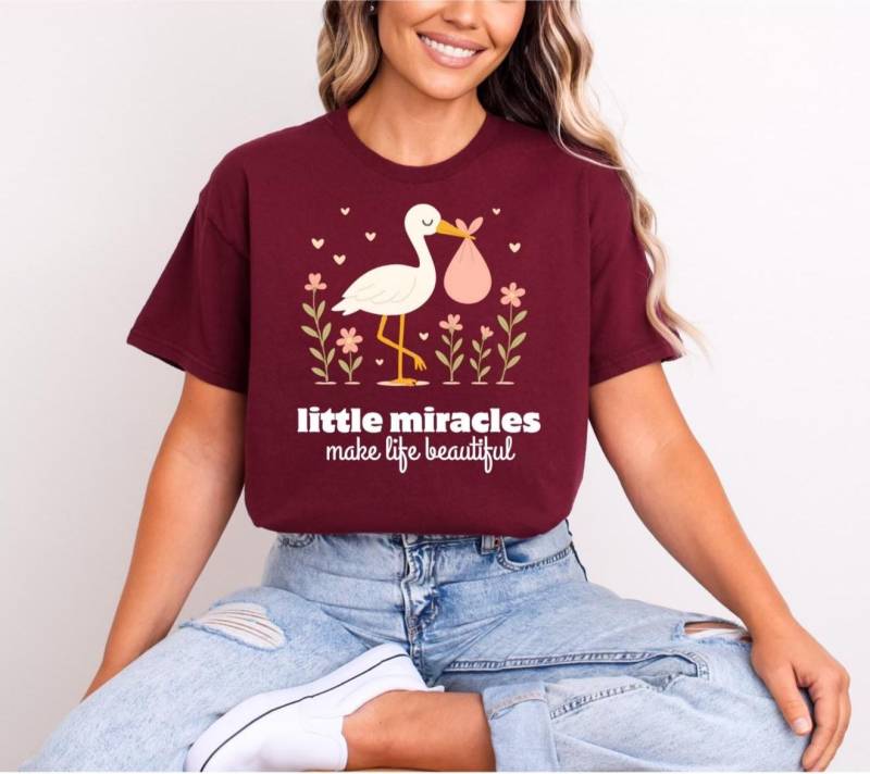 Kleines Wunder Shirt, Mutter Baby Krankenschwester Pädiatrie Nicu Geschenk von SimplyNurseThings