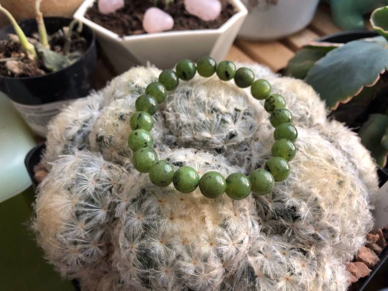 Jade Perlen Armband Made To Order von SimplySpacey