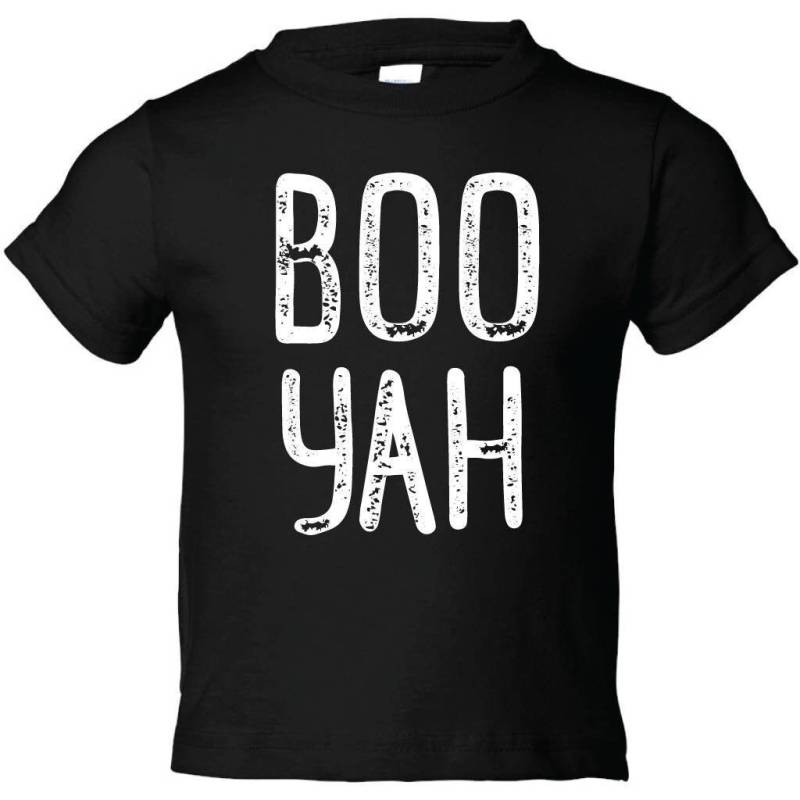 Kinder Halloween Shirt Für Kinder, Süße Shirts Kleinkinder, Lustiges Jungen T-Shirt, Geister Shirt, Boo Yah, Booyah von SimplySplendidStudio