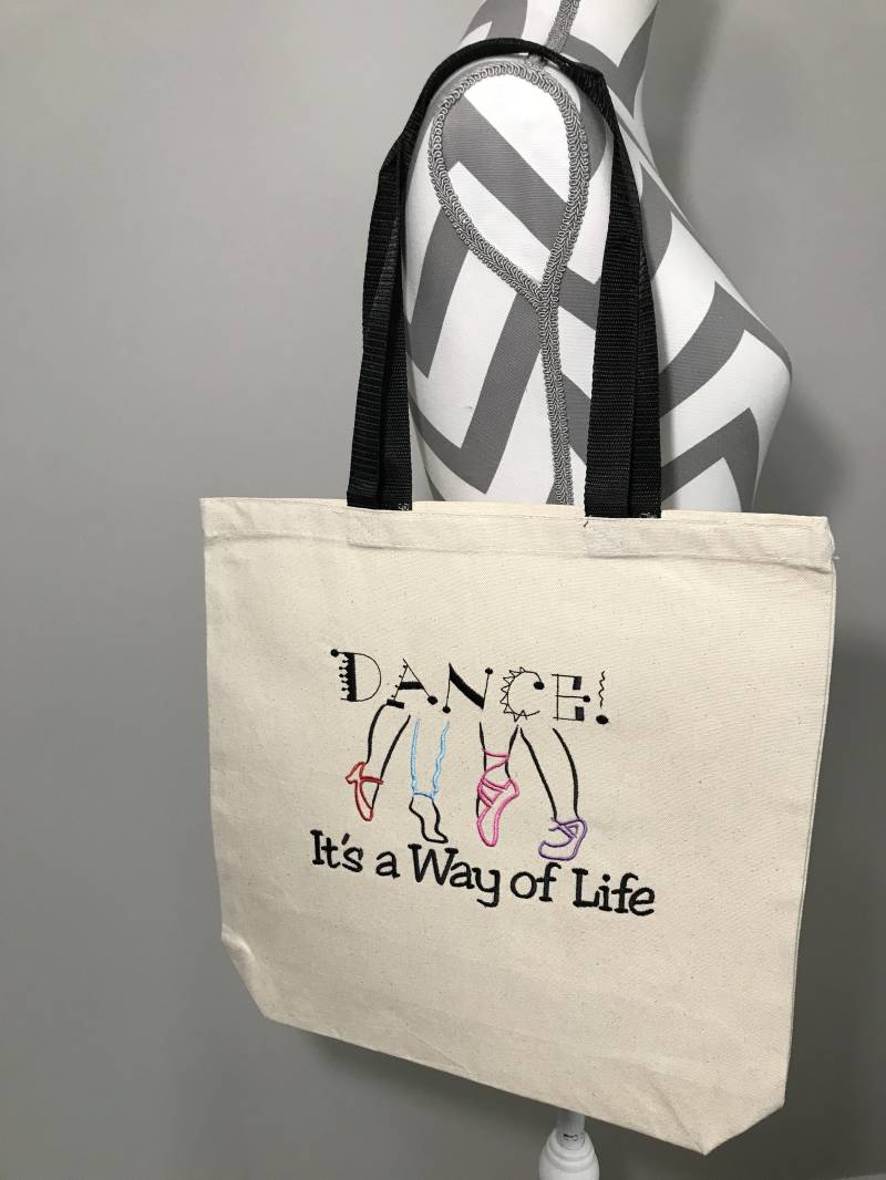 Dance-It's A Way Of Life Tasche Aus Canvas von SimplyStitchingNC