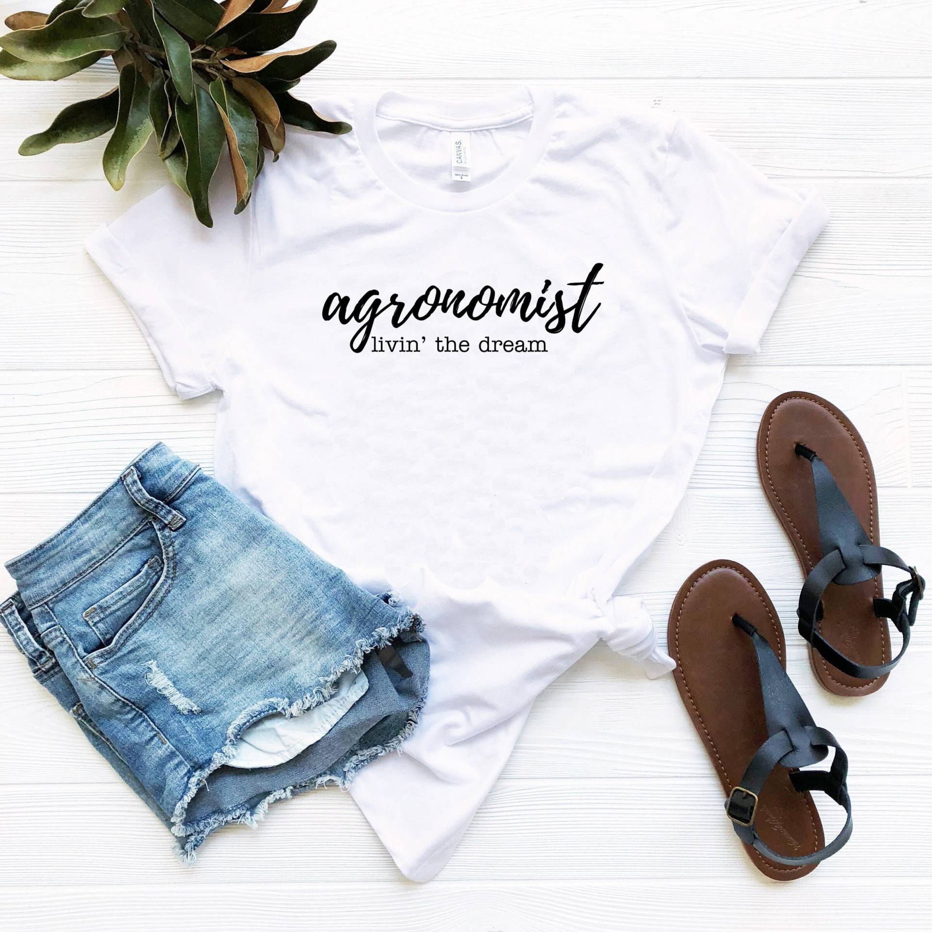 Agronom Livin "The Dream Shirt Lustiges Agronomie-Shirt Geschenk Für Agronomist-Schüler-Shirt Agronomie-Geschenke Agronomie-Lehrer von SimplyTraded