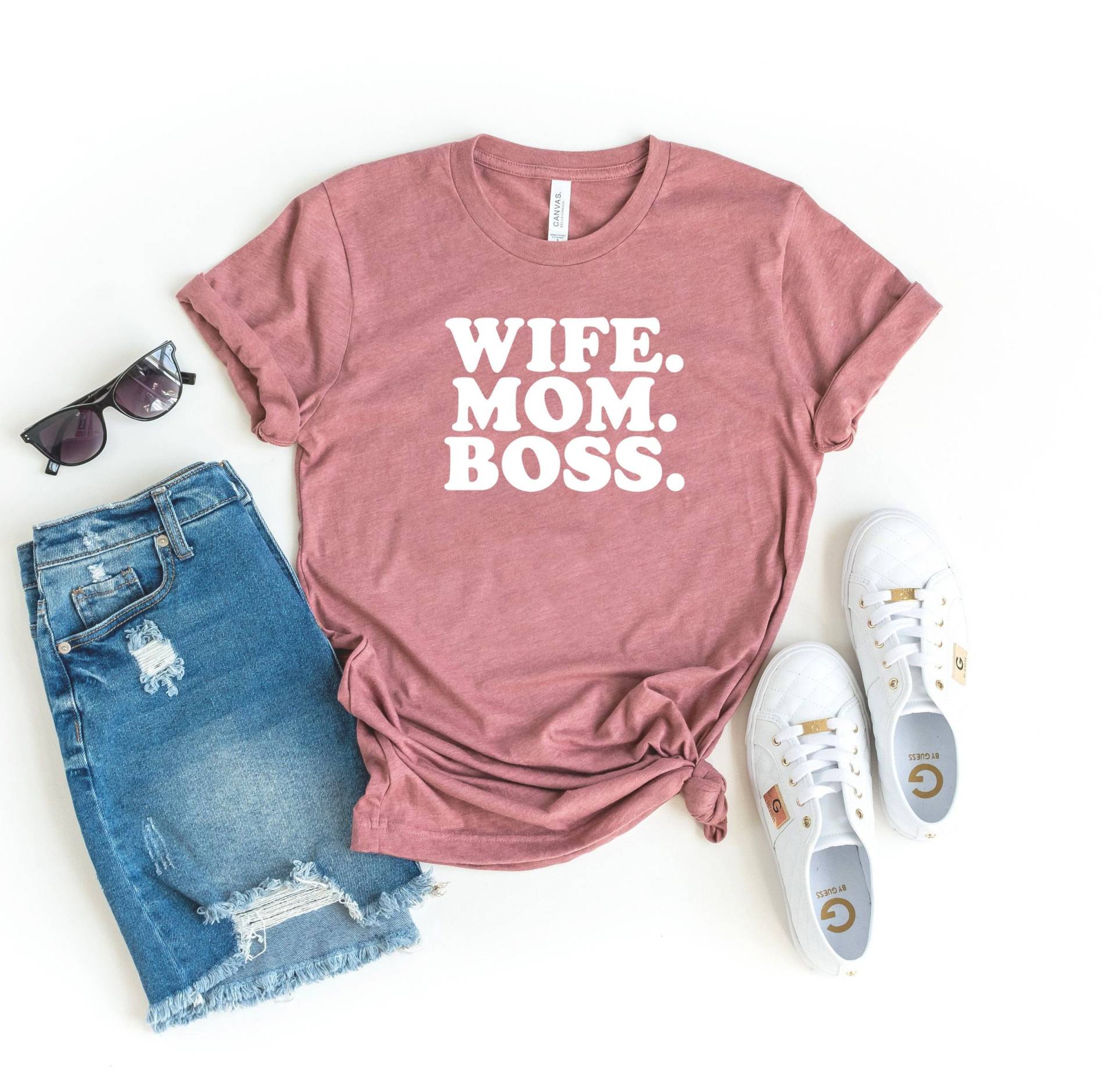 Frau Mama Chef - Süßes Shirt Frauen Shirt, Lustiges Geschenk Für Sie Muttertag von SimplyTraded