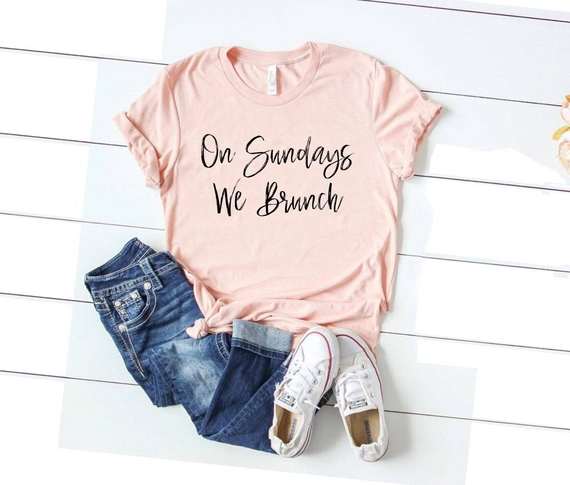 Sonntags Brunch Shirt, Passende T-Shirts, Shirt Mimosas Lustiges Geschenk von SimplyTraded