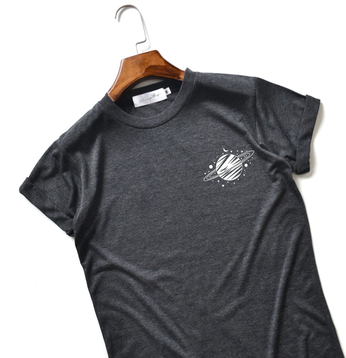 Planet Und Sterne Universum Shirt Weltraum Galaxie T-Shirts Kleidung Frauen Unisex S M L Xl von SimplydailyDesign