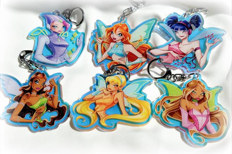 Zauberhafte Flügel Feen Und Dark Bloom Holo Charm von Simplydifficultart