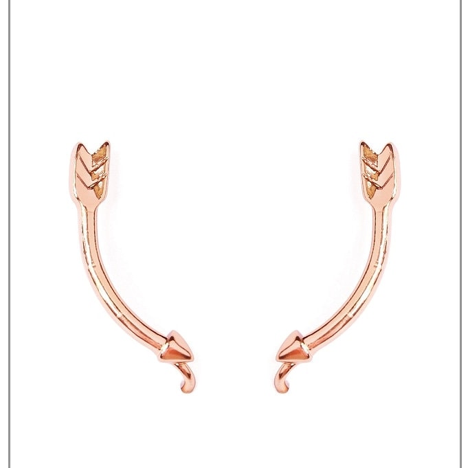 Ohrring Pfeil Crawler von Simplytwinkle