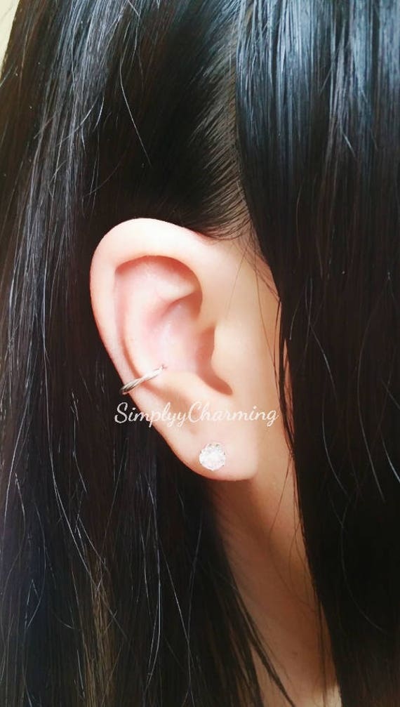 Verdrehte Ohrmanschette, Fake Conch Manschette Ohrring, Knorpel Helix Ohrklips - Sterling Silber, 14K Gold Gefüllt Verdrehte Ohrmanschette, Fake Conch Manschette Ohrring, Knorpel Helix Ohrklips - Sterling Silber, 14K Gold Gefüllt von SimplyyCharming