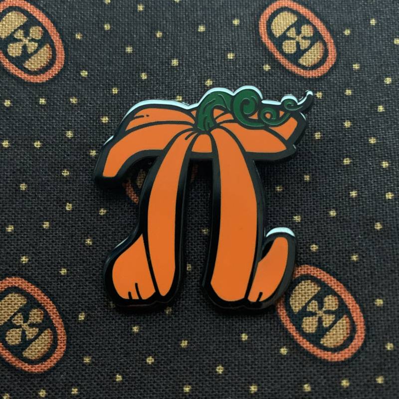 Kürbis Pi Pin von SimpsonMath