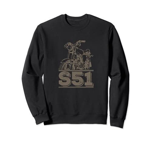 Herren - Simson S51 Moped Design Sweatshirt von Simson S51 teile