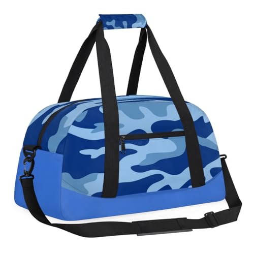 Abstrakte Camouflage-Tasche für Kinder, Sportgymnastik-Tasche für Mädchen, Jungen, Geschenke, Reise-Wochenend-Tragetasche, Übernachtungstasche, Tanz-Cheer Bag, Standard, standard, Tasche von SinSenMa