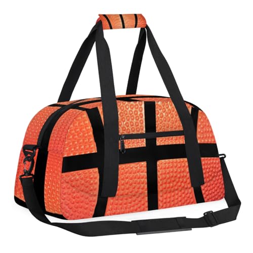 Basketball-Sporttasche für Kinder, wasserdichte Reisetasche, faltbar, für Gymnastik, Wochenende, Übernachtungen, Work-Out-Taschen, Standard, standard, Tasche von SinSenMa