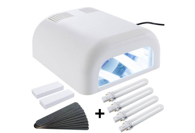 Sina Lichthärtungsgerät UV Lampe 8-Röhren weiß UV Gel + Timer Sina Lichthärtungsgerät UV Lampe 8-Röhren weiß UV Gel + Timer von Sina
