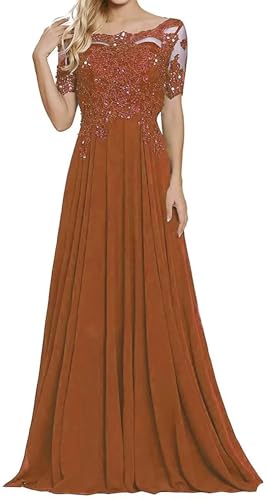 Sincemeet Damen Lange Mutter Der Braut Kleider Chiffon Perlen Spitzenkleid Brautjungfer Mit 1/398 Ärmeln Lang Formelle Abendkleid Sincemeet Damen Lange Mutter Der Braut Kleider Chiffon Perlen Spitzenkleid Brautjungfer Mit 1/398 Ärmeln Lang Formelle Abendkleid von Sincemeet