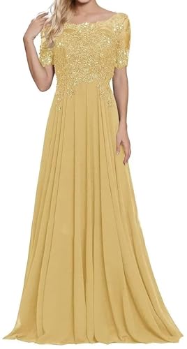 Sincemeet Damen Lange Mutter Der Braut Kleider Chiffon Perlen Spitzenkleid Brautjungfer Mit 1/286 Ärmeln Lang Formelle Abendkleid Sincemeet Damen Lange Mutter Der Braut Kleider Chiffon Perlen Spitzenkleid Brautjungfer Mit 1/286 Ärmeln Lang Formelle Abendkleid von Sincemeet