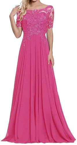 Sincemeet Damen Lange Mutter Der Braut Kleider Chiffon Perlen Spitzenkleid Brautjungfer Mit 1/454 Ärmeln Lang Formelle Abendkleid Sincemeet Damen Lange Mutter Der Braut Kleider Chiffon Perlen Spitzenkleid Brautjungfer Mit 1/454 Ärmeln Lang Formelle Abendkleid von Sincemeet