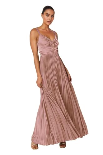 Satin-V-Ausschnitt Brautjungfernkleider Spaghettiträger Lang Ballkleid A Linie Formelles Partykleid Satin-V-Ausschnitt Brautjungfernkleider Spaghettiträger Lang Ballkleid A Linie Formelles Partykleid von Sincemeet