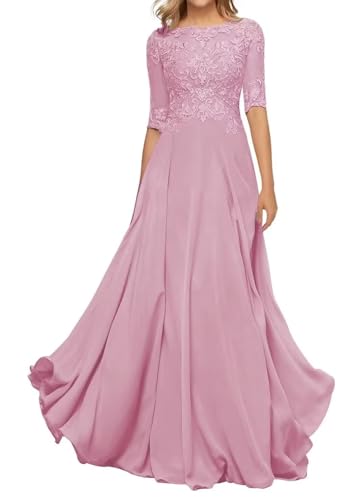 Sincemeet Damen Abendkleid Wadenlang Spitzen Brautmutterkleid Applikationen Chiffon Formales Abendkleider Sincemeet Damen Abendkleid Wadenlang Spitzen Brautmutterkleid Applikationen Chiffon Formales Abendkleider von Sincemeet