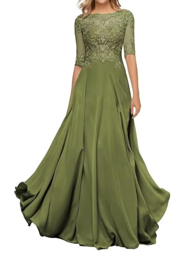 Sincemeet Damen Abendkleid Wadenlang Spitzen Brautmutterkleid Applikationen Chiffon Formales Abendkleider Sincemeet Damen Abendkleid Wadenlang Spitzen Brautmutterkleid Applikationen Chiffon Formales Abendkleider von Sincemeet