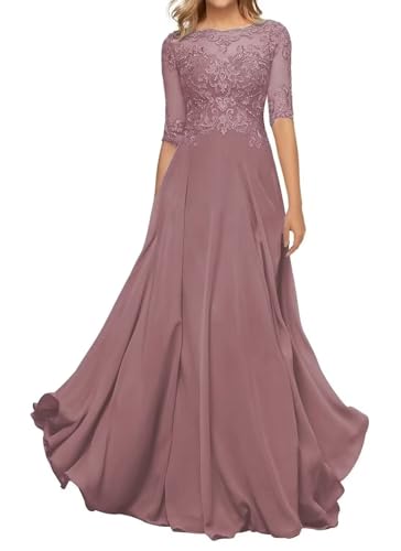 Sincemeet Damen Abendkleid Wadenlang Spitzen Brautmutterkleid Applikationen Chiffon Formales Abendkleider Sincemeet Damen Abendkleid Wadenlang Spitzen Brautmutterkleid Applikationen Chiffon Formales Abendkleider von Sincemeet